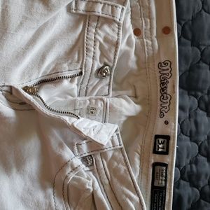 Miss me white jeans